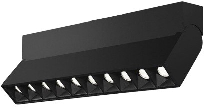 Накладний світильник VELA VL-MNT-1024 24W чорний, фото 1