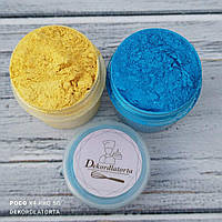 Набір античних кандуринів 5 гр 2 кольори (синій і жовтий)