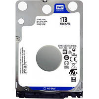 Жёсткий диск SATA III HDD 2.5 дюйма, 1Tb WD Blue WD10SPZX 5400rpm 128Mb новый