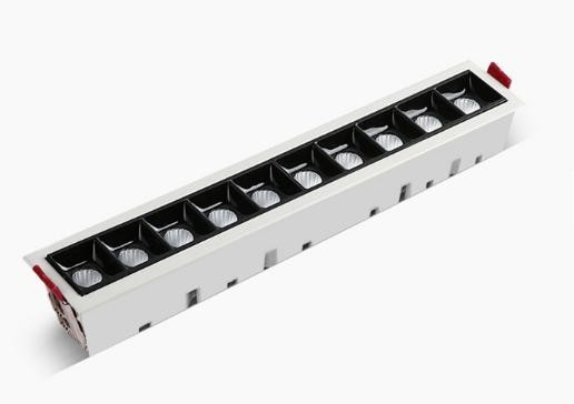 Вбудований LED світильник VELA Grille-10 4000К білий