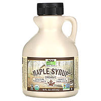 Замінник харчування NOW Maple Syrup, 473 мл