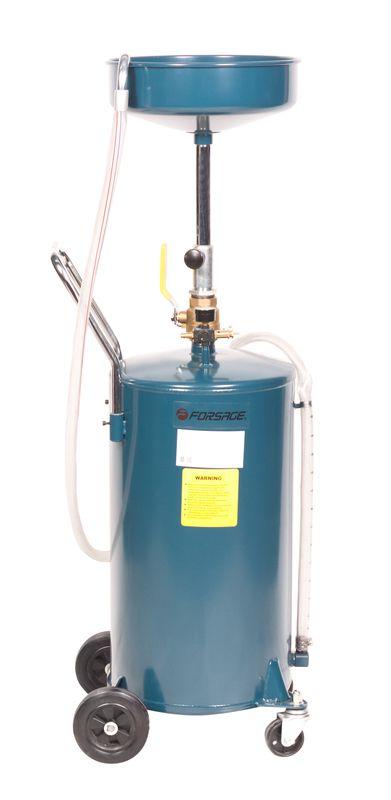 Ємність для зливу масла з лійкою 68л FORSAGE F-ODT18 Код (7409), фото 1