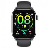 Розумний годинник Hoco Y3 Smart Watch (Bluetooth сенсорний екран) Чорний, фото 4