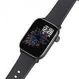 Розумний годинник Hoco Y3 Smart Watch (Bluetooth сенсорний екран) Чорний, фото 10
