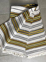 Дорожка гуцульская домотканая шерстяная ручной работы сотканная шерстовыми нитками на станке 150*67 см