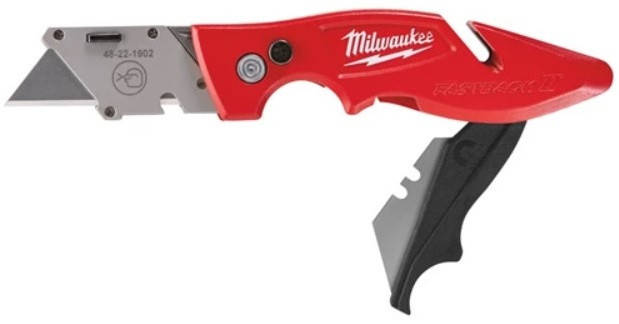 Ніж складаний багатофункціональний зі зберіганням лез FASTBACKTM MILWAUKEE 4932471358, фото 1
