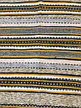 Домоткана доріжка килим ручної роботи шерстяна 100*64см, фото 2