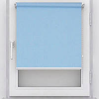 Ролета Besta  Льон Т, відкрита 40 х 185  см, Блакитний (2074)