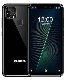 Смартфон Oukitel C22 Black 4G 5.86" 4/128Gb Helio A22 4000mAh + чохол, фото 1