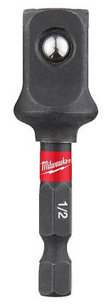 Переходник Milwaukee ShW з 1/4" HEX на 1/2" (4932478803), фото 1