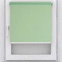 Ролета Besta  Льон Т, відкрита 40 х 185 см, Салатовий (2073)