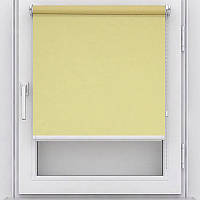 Ролета Besta  Льон Т, відкрита 40 х 185 см, Жовтий (2072)