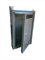 Поштова скринька сіра, металевий замок