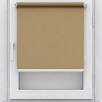 Ролета Besta  Льон Т, відкрита 40 х 185 см, Пісочний (0881)