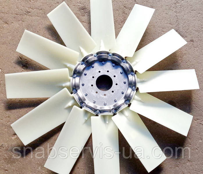 Крильчатка вентилятора 12-ти лоп. КЗС-1218, фото 1