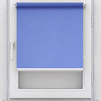 Ролета Besta  Льон Т, відкрита 40 х 185 см, Синій (0874)