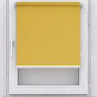 Ролета Besta  Льон Т, відкрита 40 х 185 см, Яскраво-жовтий (0858)