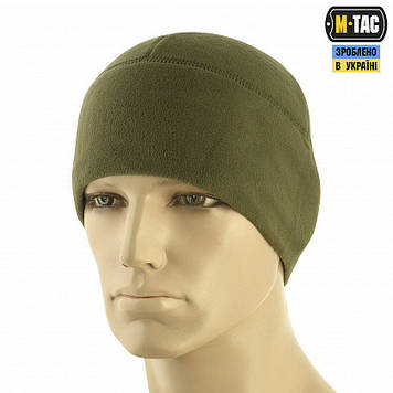 Зимова армійська Шапка ссу тактична флісова оливкова M-Tac Watch Cap Light Polartec Gen II L/59-60