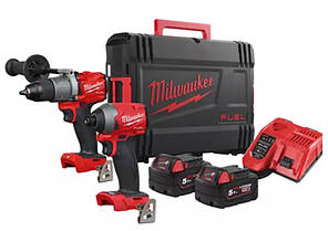 Набір інструментів MILWAUKEE M18 FPP2A2-502X FUELTM 4933464268, фото 1