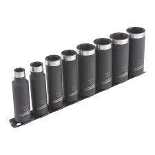 Набір подовжених головок ShW 3/8" 8 шт (8, 10, 12, 13, 16, 17, 18, 19) (1 шт.), фото 1