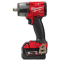 Гайковерт импульсный компактный 1/2" (881 Нм) с фрикционным кольцом MILWAUKEE M18 FMTIW2F12-502X