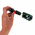 Ручний ліхтар акумуляторний 2в1 з USB, BL-525+COB + Кейс / Потужний тактичний Ліхтарик з бічним світлом, фото 2