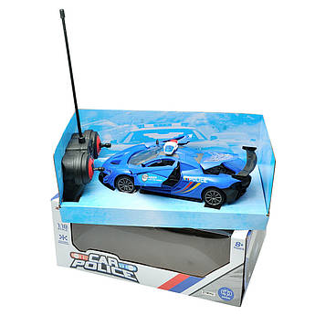 Машинка на пульті "Police Car" синя (079448)