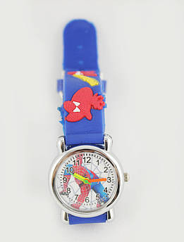 Дитячі наручні годинники Спайдермен, Людина павук, сині (028880)