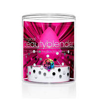Спонж beautyblender original рожевий + міні мило для очищення solid blendercleanser