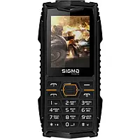 Кнопочный телефон Sigma mobile X-treme AZ68 Black Orange