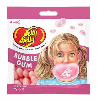 Jelly Belly Jelly Beans Bubble Gum Bags 70г, фото 1