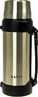 Термос метал. 1л "Havit" silver №HV-TM004