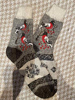 Шкарпетки жіночі з овечої вовни та козячого пуху