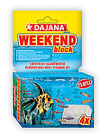 Корм Weekend выходного дня для любых аквариумных рыб, 4шт х 6.25гр. DAJANA 25372
