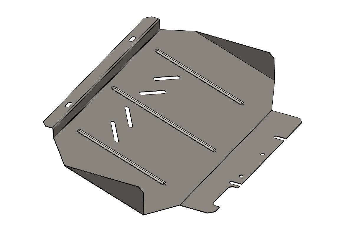 Захист радіатора Ford Ranger (2011-2018) Кольчуга, фото 1