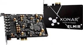 Asus Xonar AE PCIe 7.1 Gaming Sound Card Б/В Робоча справна 3 місяці гарантія