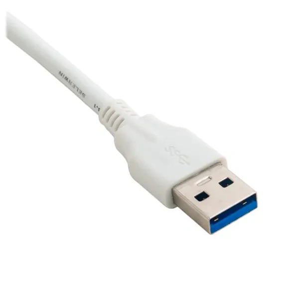 Дата-кабель Extradigital KBU1673 1m USB(тато) - USB Type C(тато) White