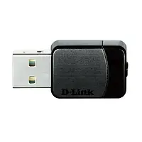 Сетевой адаптер D-Link DWA-171 Black Wi-Fi b/g/n/ac