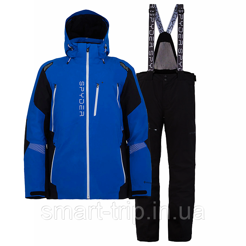 Гірськолижний костюм Spyder Leader Dare GORE-TEX 2023 чоловічий чорний синій XL