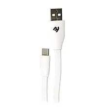 Дата-кабель 2E 2E-CCTC24-1W 1m USB (тато) - USB Type C (тато) White