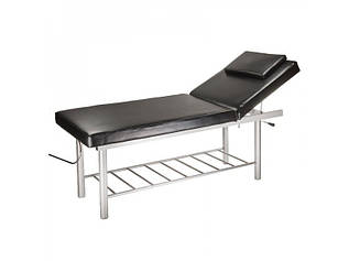 Масажний стіл двосекційний стаціонарний для масажу кушетка косметологічна модель 218
