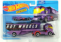 УЦЕНКА! Машинка Дальнобойщика Hot Wheels - Big Rig Heat - 2020 Super Rigs (violet) - FKW91