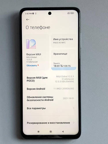 Мобильный телефон Poco X3 6/128GB Shadow Gray (M2007J20CG) B, цена 9000 ...