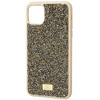 TPU чехол Bling World Rock Diamond для Apple iPhone 12 Pro Max (6.7") Золотой