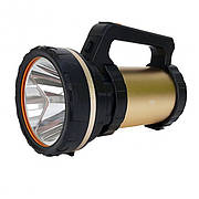 Ліхтарик-прожектор (акумуляторний) Lebron L-HL-85 6.8 Вт Чорний/ Золотистий