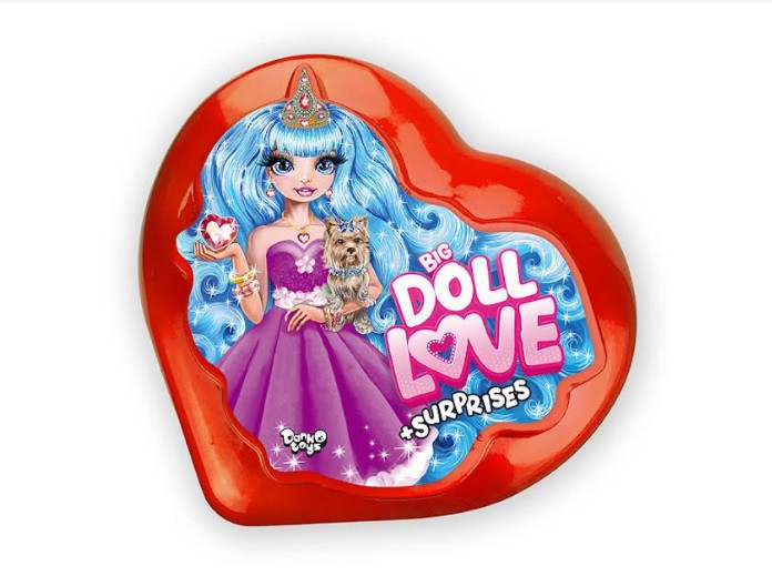 Креативна творчість Big Doll Love набір для дівчинки Тм Danko Toys