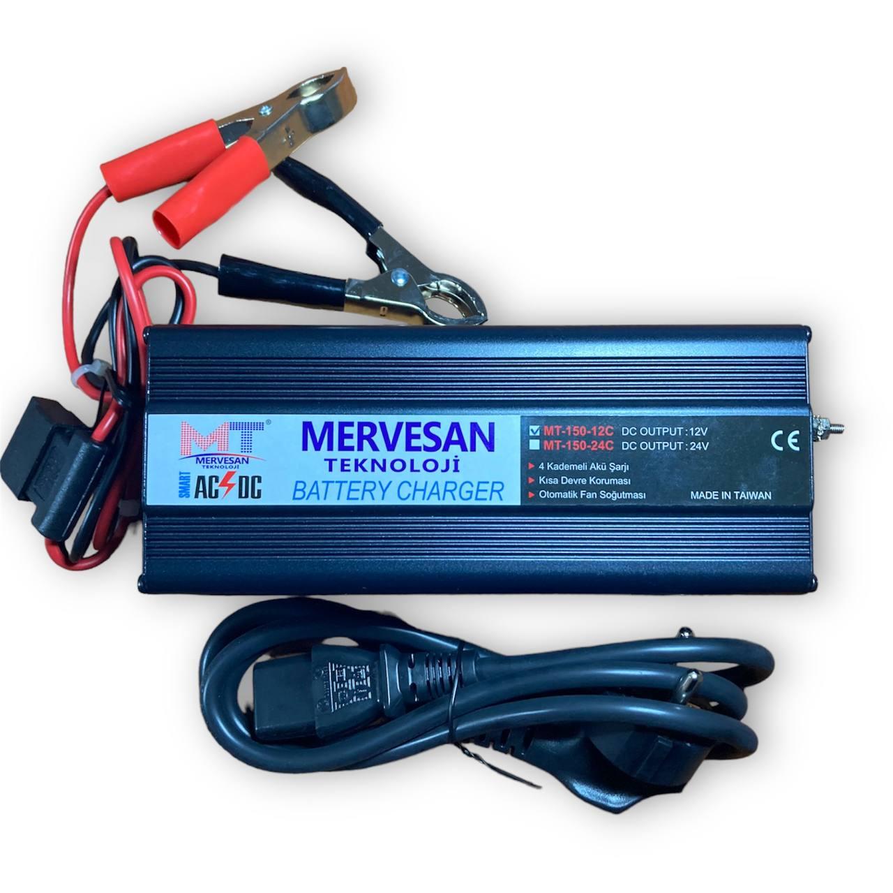 Зарядний пристрій для акумулятора автомобіля Mervesan Teknoloji battery charger 12 V 10Amp, фото 1