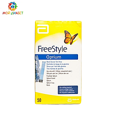 Тест смужки Free style optium 50 шт.
