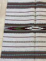 Доріжка гуцульська шерстяна домоткана ручної роботи виткана шерстяними нитками на верстаті 100*70 см