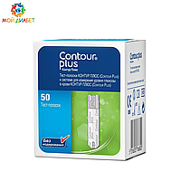 Тест-полоски Contour Plus 50 шт.